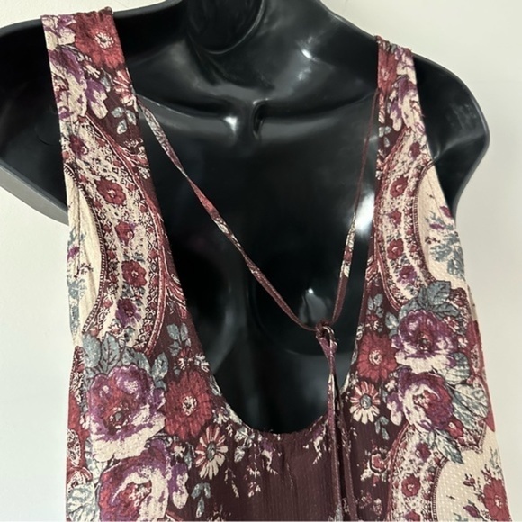 EUC Free People Intimately Free Dobby Dot Flounce Hem Slip Dress XS - Picture 10 of 13